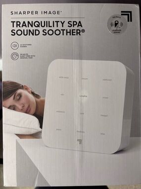 Sharper Image White Sound Soother Sleep Machine